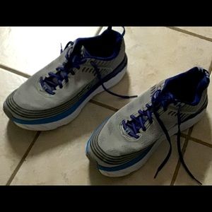 Hoka one one Bondi 6 blue/gray size 13.